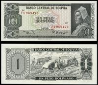 1 peso 13.07.1962, seria F1, numeracja 969472, u