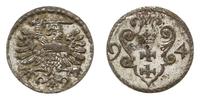 denar 1594, Gdańsk, piękny, CNG 145.V, Kop. 7460