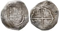 2 reale 1604, Toledo, z literą C, Aw: Pod koroną