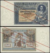 20 złotych 20.06.1931, na stronie głównej czerwo