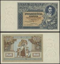 20 złotych 20.06.1931, seria DK, numeracja 60958