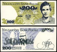 200 złotych 31.01.1986, Niezależny Bank Polski -