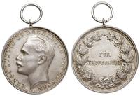 medal Za Dzielność, Aw: Popiersie w lewo i napis
