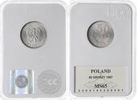 50 groszy 1967, Warszawa, aluminium, moneta w pu
