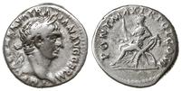 denar 98-99, Rzym, Aw: Głowa cesarza w prawo i n