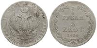 Polska, 3/4 rubla = 5 złotych, 1839/MW