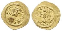 tremissis 565-578, Konstantynopol, Aw: Popiersie