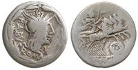 denar 125 pne, Rzym, Aw: Głowa Romy w prawo, gwi