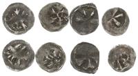 4 x denar (w tym 1 jednostronny) XIV-XV w., raze