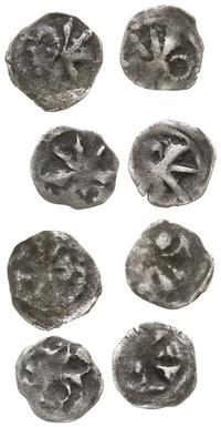 4 x denary jednostronne XIV-XV w., Pół-gwiazda i