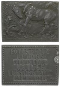 Austria, plakieta Czerwonego Krzyża z 1916 r. Schwäbische Hüttenwerke Wasseralfinge..