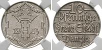 10 fenigów 1923, Berlin, moneta w pudełku firmy 