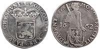 silver ducat 1662, Deventer, srebrny dukaton Zje