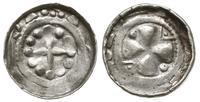 denar krzyżowy XI w., Aw: Krzyż patriarchalny, R