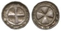 denar X-XI wiek, Aw: Krzyż prosty, Rw: Krzyż kaw