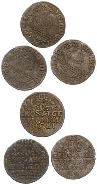 zestaw: 3 x trojak 1620, 1621, 1622, Kraków, raz
