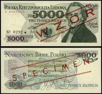 5.000 złotych 1.06.1982, seria A 0000000, WZÓR/S