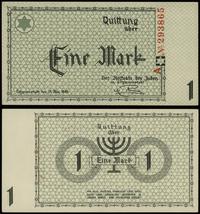 1 marka 15.05.1940, seria A, numeracja 293865, p
