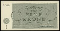 zestaw bonów: 1, 2, 5, 10, 20, 50 i 100 koron 1.