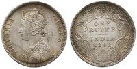 rupia 1862, Kalkuta, srebro ''917'', moneta czys