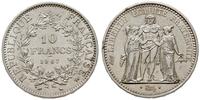 10 franków 1967, Paryż, srebro "900", KM 932