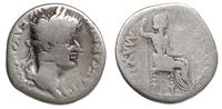 denar 36-37, Lugdunum (Lyon), Aw: Popiersie cesa