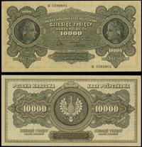 10.000 marek polskich 11.03.1922, serja K, numer