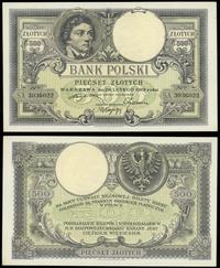 500 złotych 28.02.1919, seria S.A., numeracja 30
