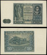 50 złotych 1.08.1941, bez oznaczenia serii i num