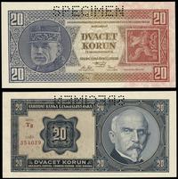 20 koron 1.10.1926, seria Tg, numeracja 354029 p