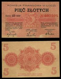 5 złotych 1939, seria 1D 608204, Jabł. 4217