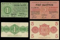 1 i 5 złotych 1939, seria 1A oraz 1D 026086, raz
