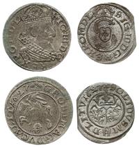 zestaw grosz i szeląg 1627, Wilno, szeląg - mone