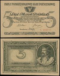 5 marek polskich 17.05.1919, seria L 401180, Luc
