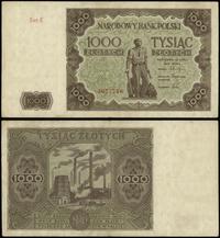 1.000 złotych 15.07.1947, seria E 5027716, Lucow