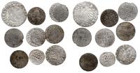 zestaw monet niemieckich i śląskich, w zestawie 
