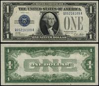 1 dolar 1928-A, podpisy Woods i Mellon, seria Q0