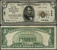 5 dolarów 1929, seria D001334A, Fr. S-2019