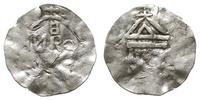 denar 1034-1045, Aw: Napis w formie krzyża BRVNO