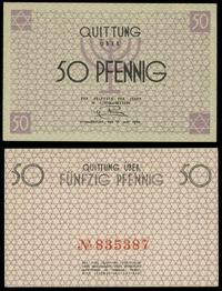 50 fenigów 15.05.1940, numeracja 835387, piękne,