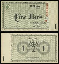 1 marka 15.05.1940, seria A, numeracja 293867, p