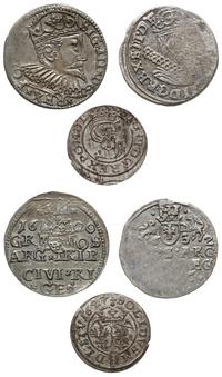 lot 3 monet, 1. trojak 1600 Ryga (III), 2. troja