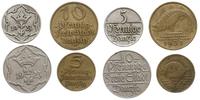 Polska, lot 4 monet: 2 x 5 fenigów, 2 x 10 fenigów