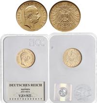 20 marek 1903/E, Muldenhütten, moneta w pudełku 