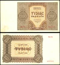 1.000 złotych 1945, seria Dh, numeracja 0557252,