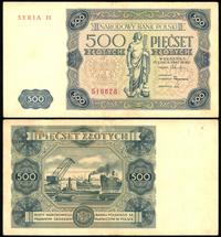 500 złotych 15.07.1947, seria H, numeracja 51687