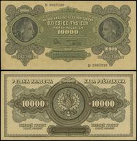 10.000 marek polskich 11.03.1922, seria i numera