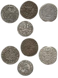 lot 4 sztuk monet, 1. grosz 1623, Kraków, 2. sze