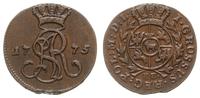 grosz 1775/E.B., Warszawa, moneta lakierowana, P
