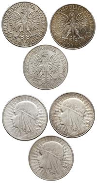 lot 3 monet , 1. 10 złotych 1932, Anglia (bez zn